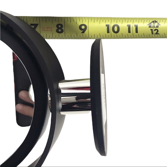 Danielle Creations Black Round Vanity Mirror - Picture 7 of 10